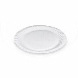 Fehér papírtányér O23cm RECY [100 db] EK2019